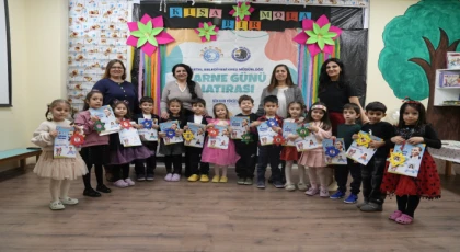 Kartal Belediyesi Çocuk Gelişim Merkezlerinde İlk Dönem Karne Sevinci