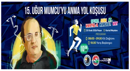 KARTAL’DA DEMOKRASİ VE AYDINLANMA İÇİN 15. KEZ KOŞULACAK