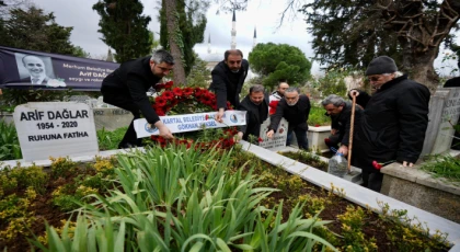 Arif Dağlar Vefatının 6. Yılında Kartal’daki Kabri Başında Anıldı