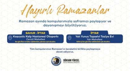 Ramazan’ın Manevi İklimi Kartal’da Birlik ve Dayanışmayla Karşılanıyor