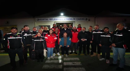Kartal Belediyesi, Afet ve Arama Kurtarma Ekiplerini İftar Sofrasında Buluşturdu