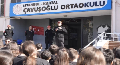 Kartal Belediyesi’nden Okullarda Afet Bilinci Eğitimi