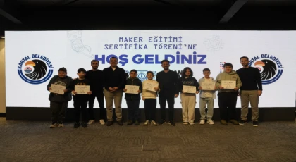 Makina Hangar’da Maker Eğitimi Gururu: Genç Yetenekler Sertifikalarına Kavuştu