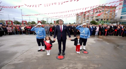 Kartal’da 23 Nisan Coşkusu Atatürk Anıtı’na Sunulan Çelenk Töreniyle Başladı