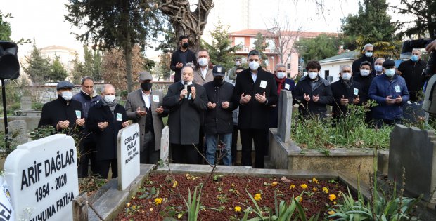 Arif Dağlar Vefatının 2. Yılında Kartal’daki Mezarı Başında Anıldı