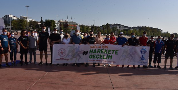 Avrupa Hareketlilik Haftası Nedeniyle Tuzla’ da Spor Etkinliği Düzenlendi