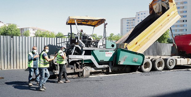 YOL YAPIM SEFERBERLİĞİ DEVAM EDİYOR